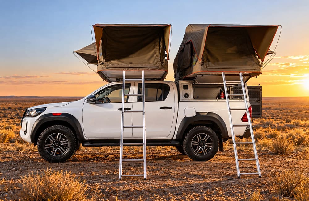 Double cab from the side